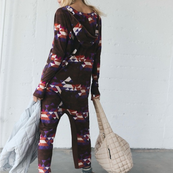 NWT FP Movement by Free People Hot Shot Long Sleeve Printed Onesie Small - Picture 3 of 13